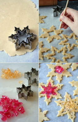 Thecakebar:  Stained Glass Cookies Tutorial This Is So Fun Cuz You Melt The Colored