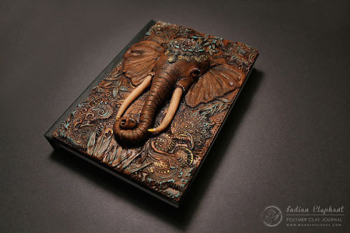 culturenlifestyle:  Handcrafted Fairytale Book Covers by Mandarin DuckJewelry designer Aniko Kolesnikova, best known as Mandarin Duck is recognized for her whimsical, sophisticated, ornate work featuring mystical and exotic creatures, such as owls