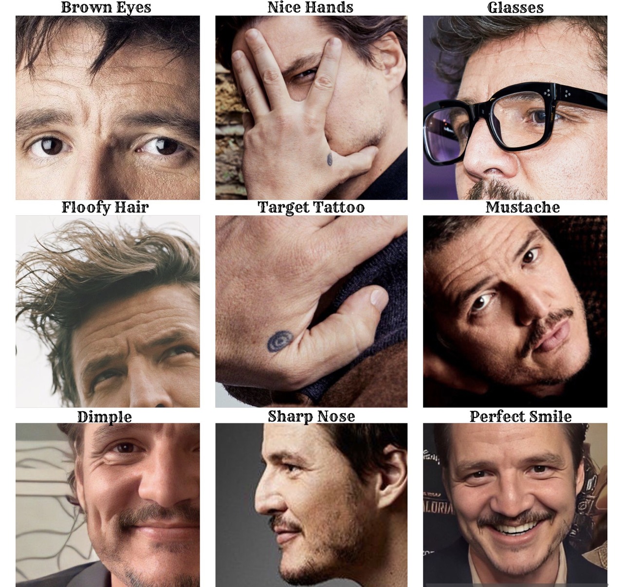 Pedro Pascal 4 Tattoos  Pedro pascal Pedro Actors