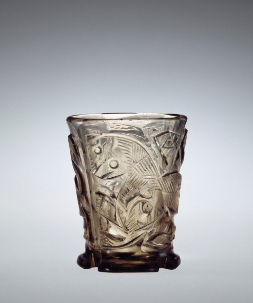 cmog:Object of the Week: Beaker with Lions (Hedwig Beaker), possibly Sicily, 1175-1225. 67.1.11.  