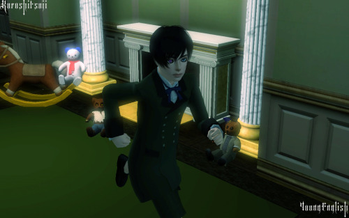 Ciel - What is this place?I don’t recall ever seen a room like this below the manor!This one is lock