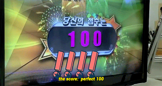 xhownu:  only legends like apink could score a 100 by screaming loudly to the mic