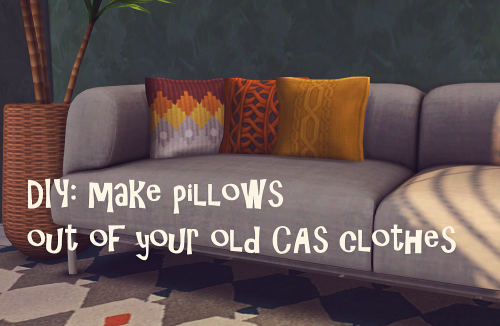 ccbybudgie: [therapy] DIY pillows: knitted edition145 rc (!), pillow mesh by litttlecakes included, 