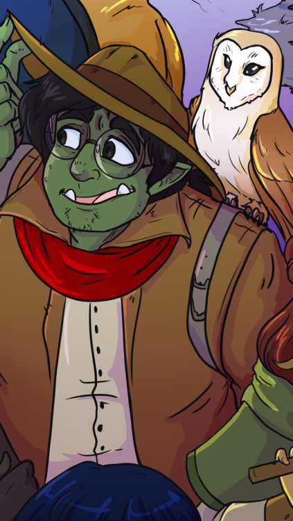 galaxyofgover:Its the investigative team from the Serpent Isles, The Snake party! We’re here to save