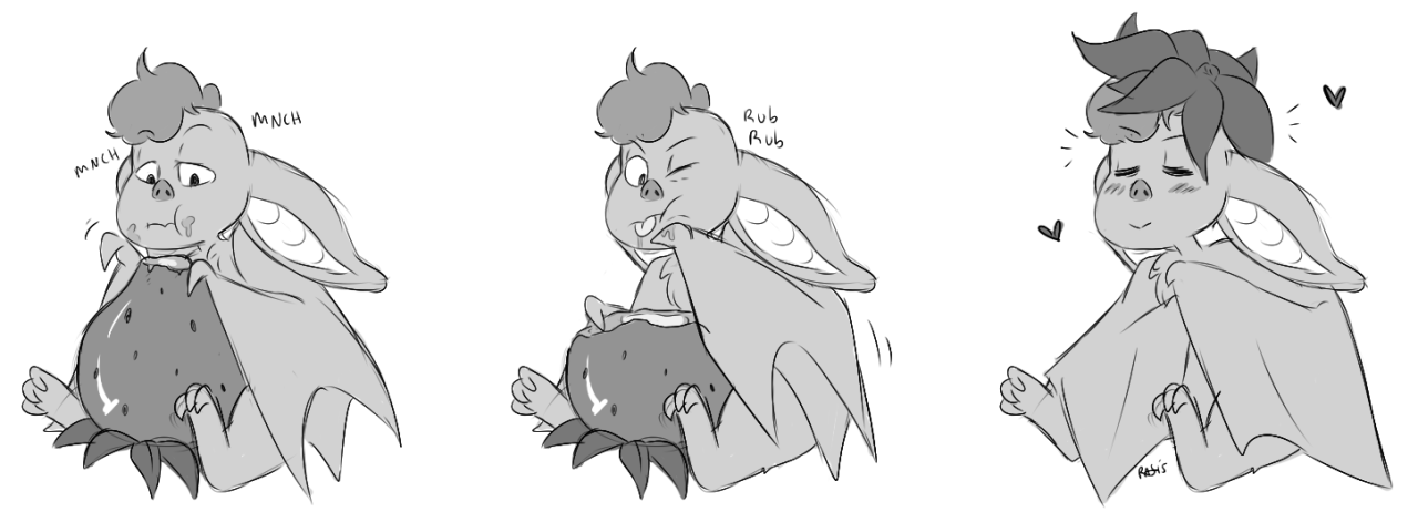 jankybones:  Some more Bat!Lars for Kale… Because he’s precious.