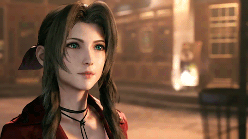 arirna: Aerith Gainsborough in FF VII Remake Teaser Trailer