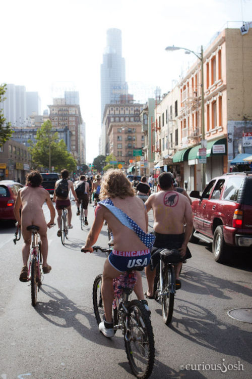 Come join us June 8th for WORLD NAKED BIKE RIDE LOS ANGELES 2013!!