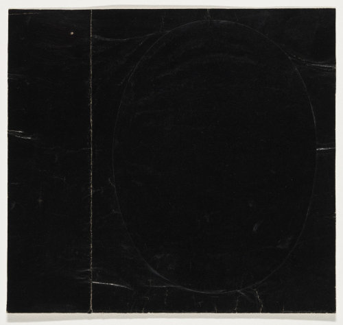 iconoclasticpole: Ellsworth Kelly, Black on Black, 1951 www.moma.org/collection/works/109766