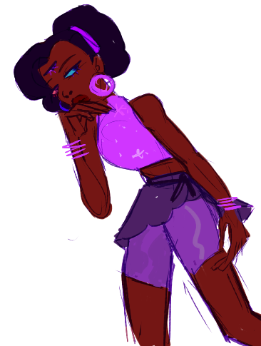 hazyaliendayz:  tryna figure out style fer flats >.> 