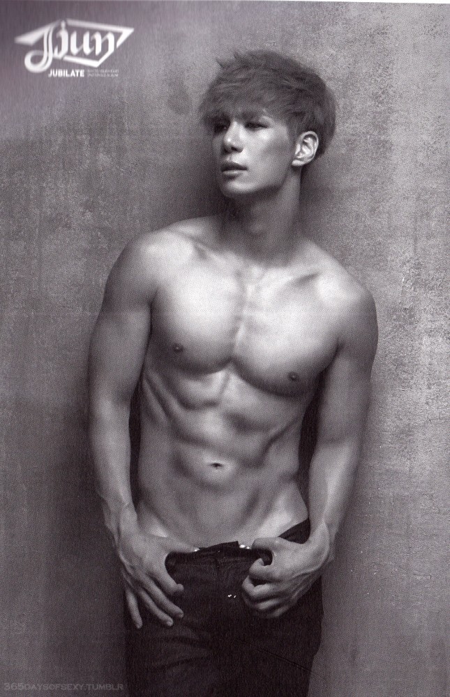 365daysofsexy:  JJUN from the photobook for his album “Jubilate”Which features