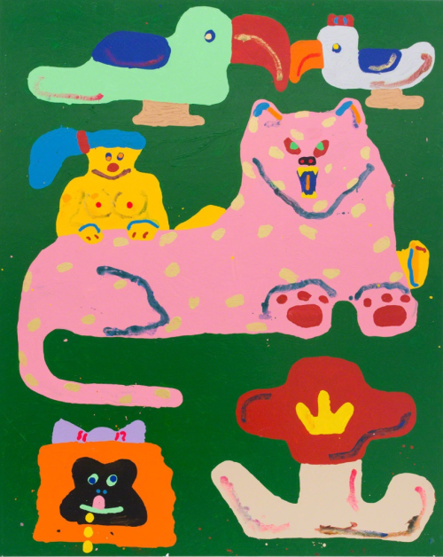 Misaki KawaiJungle Romance, 2015Acrylic on canvas