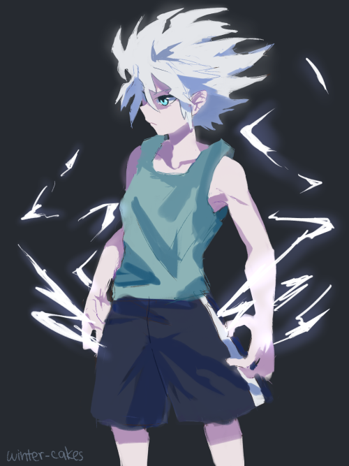 winter-cakes:  A collection of old doodles ~side HxH 