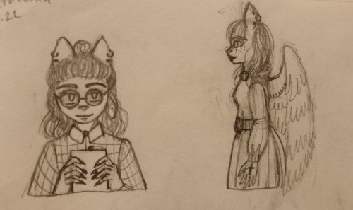 There're My Old Sketches (redrawing My Sketches From School,which I Made In 2016) . It Seems I Have Progress