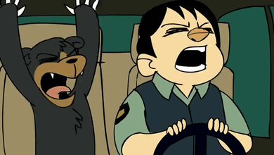 lookwhosebehindyou:  lemonteaflower:  ursamod:  Source  i wanted it as my header but i dont know what i did wrong. :’V   IREMEMBER SEEING THE POST ABOUT THE CO  AND THE BEAR AND I JUST SAW THIS AND-… IT NEEDS A T.V SHOW