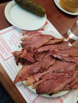 food-porn-diary:  Montreal smoked meat from