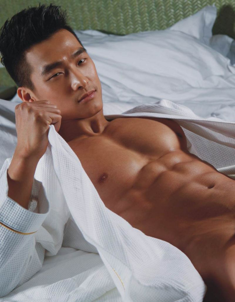 Asian naked chinese male model hunks