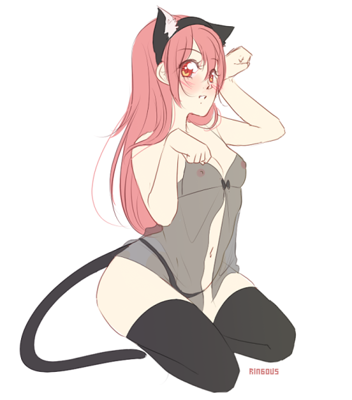 ringous:  Fer and I were talking about neko!Gou and it was just something that couldn’t go undoodled. (*´・ｖ・) 