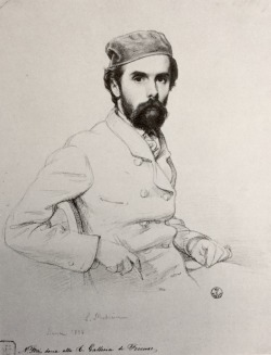 Luigi Mussini  Self-Portrait, 1858 