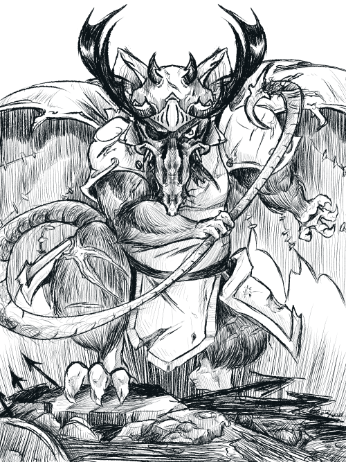 Repost Of A Sketch Of Cluny The Scourge That Looks Like It's Frommmm 2021. And I Think I Drew This In