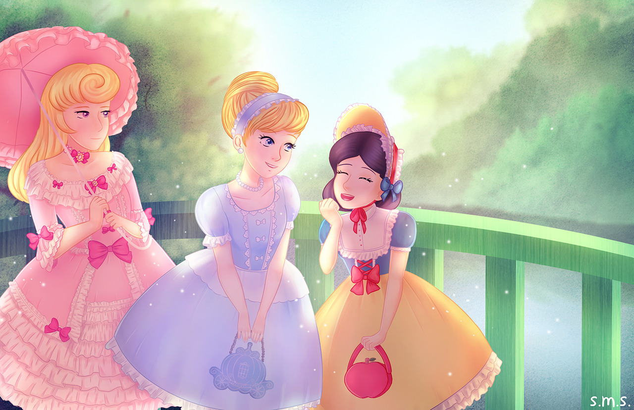 Aurora, Snow White and Cinderella, Libby