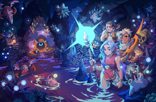 Keyart & Illustrations | Sea Of Stars