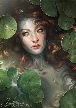 art-of-cg-girls:  Shallows by Charlie-Bowater