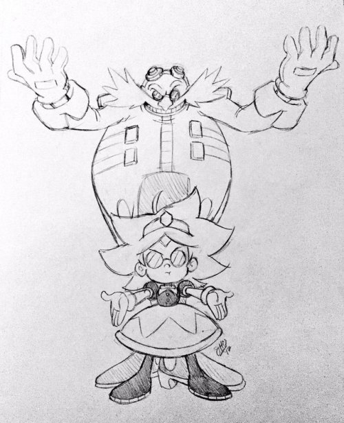 bizarrejoe: syncronis:   twistedvirgorivaliant:   jump-around-jumpjump:   sonicfancharactersandredesigns:  connard-cynique: Fans misreading a sonic mania sprite create eggman’s daughter. Best!  What to draw, what to draw, what to draw?   Every thing