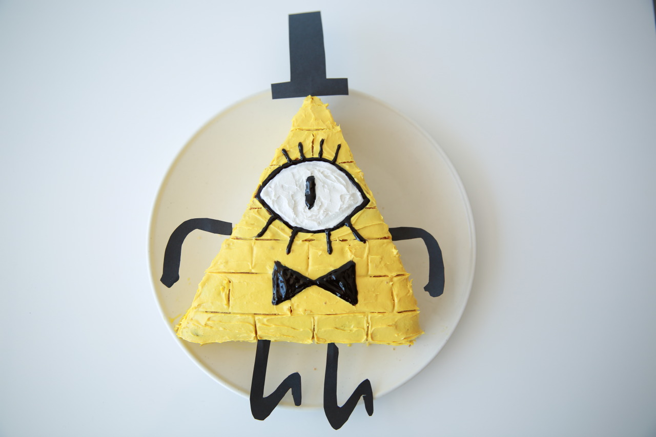 Bill cipher cake