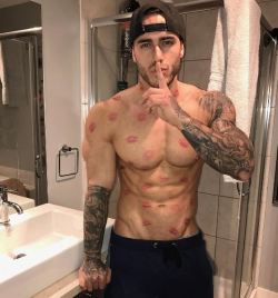 fitness-motivation-quotes: Guess its time to shower those kisses off: Mike Chabot Follow Mike on his official social media accountsInstagram:https://www.instagram.com/mikechabotfitness/ 