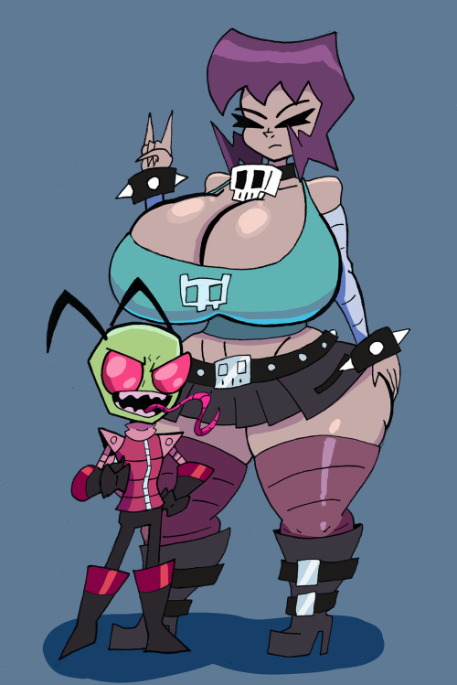 Small Zim/Big GazTrying to get over a recent drawing block. So decided to draw these two to help get