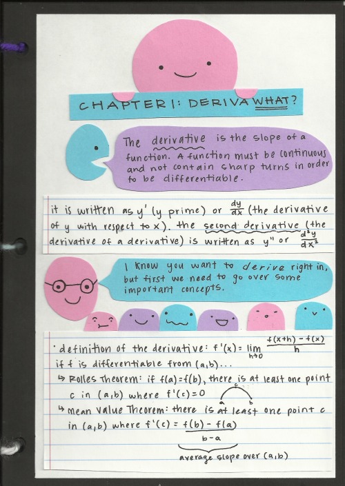 premedified:  dang-doodles:  Scans from my little interactive calculus book :)  oh my god this is perfect