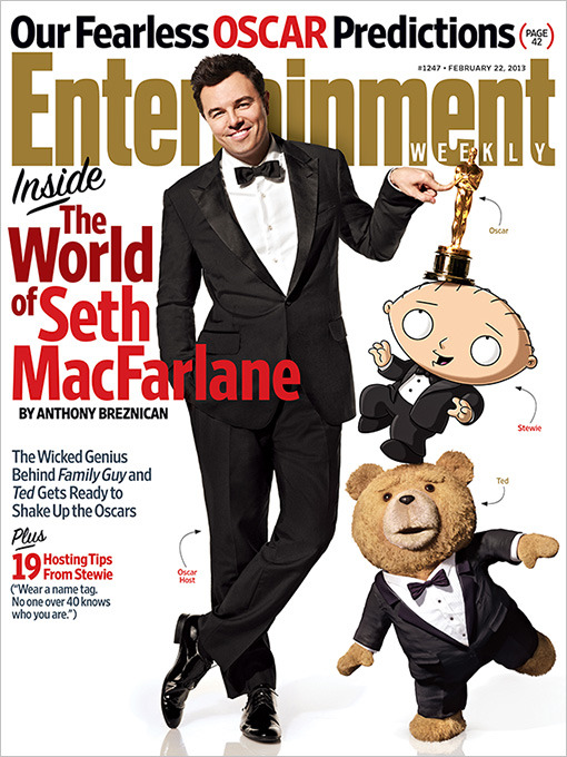 This week in EW: We go behind the scenes of the Academy Awards to see just how the Family Guy and Ted creator intends to pull off the biggest live show of the year.