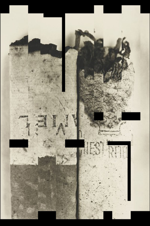 Cigarette No. 37  1972, printed 1974Penn experimented with photographic and printing processes throu