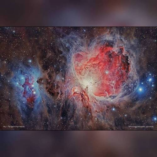 M42: The Great Orion Nebula #nasa #apod #orionnebula #orion #nebula #m42 #stellarnursery #molecularcloud #gas #dust #stars #horseheadnebula #constellation #interstellar #milkyway #galaxy #universe #space #science #astronomy