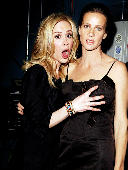 ahscast:Sarah Paulson & Rachel Griffiths | 18th Annual GLAAD Media Awards (2007)I didn’t know th