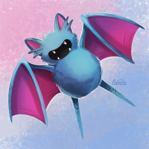 tsaoshin:041 - Zubat by TsaoShin This Pokémon drives me batty……………..This drawing was recorded during