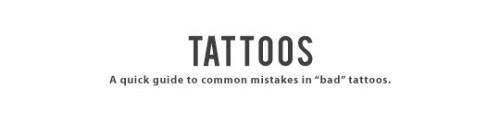 nomellamesfriki:Cómo buscar un buen tatuador
