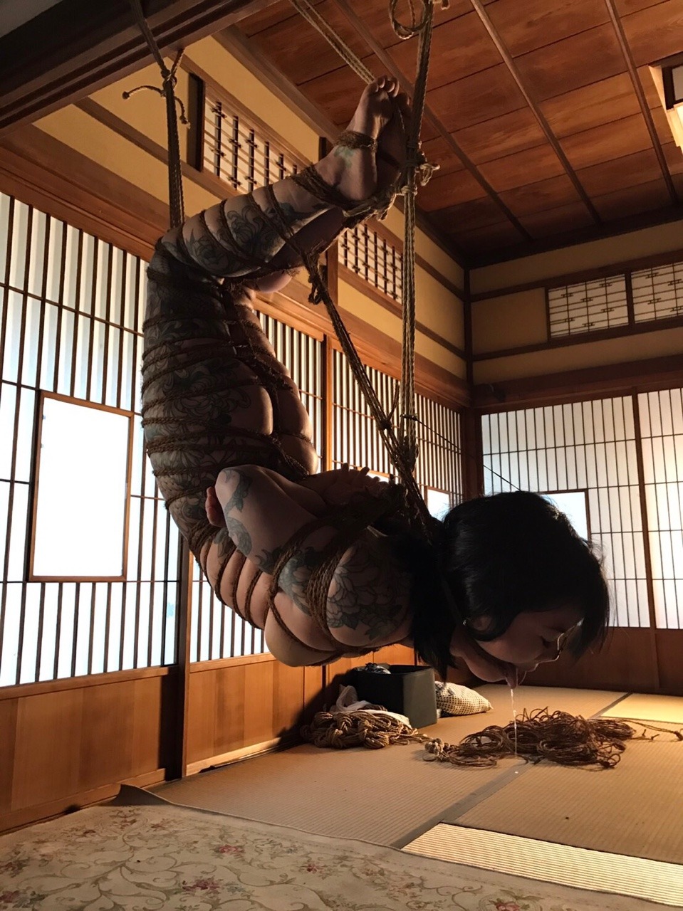 thevertigonetwork: KinbikenKinbaku Naka Akira Model @poppyhinako​