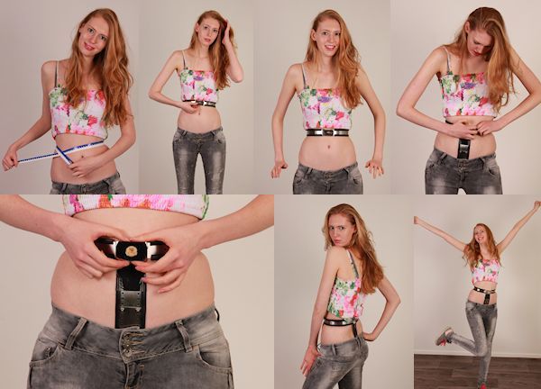 fuckiamsexedout:  more babes in chastity belt —Update from http://www.chastitybabes.com