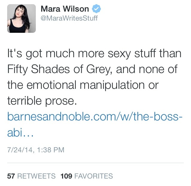 valley-guy:zohbugg:cleolinda: cinematicnomad:  apparently e.l. james called former