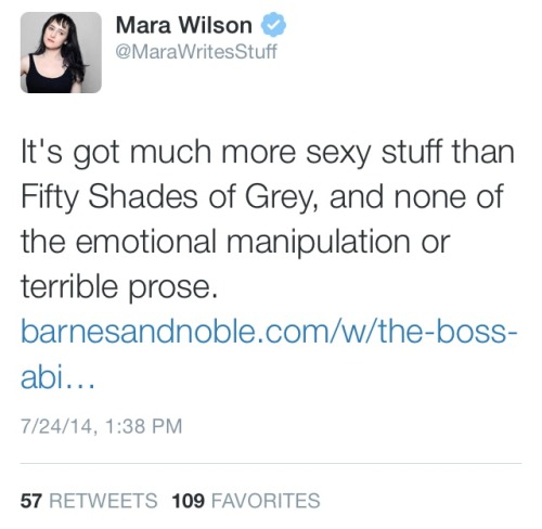 valley-guy:zohbugg:cleolinda: cinematicnomad:  apparently e.l. james called former child star mara wilson (matilda) a “sad fuck” for critiquing the 50shades books a while ago and now there’s a feud. i love it.    MATILDA’S SHADE GAME IS SO STRONG