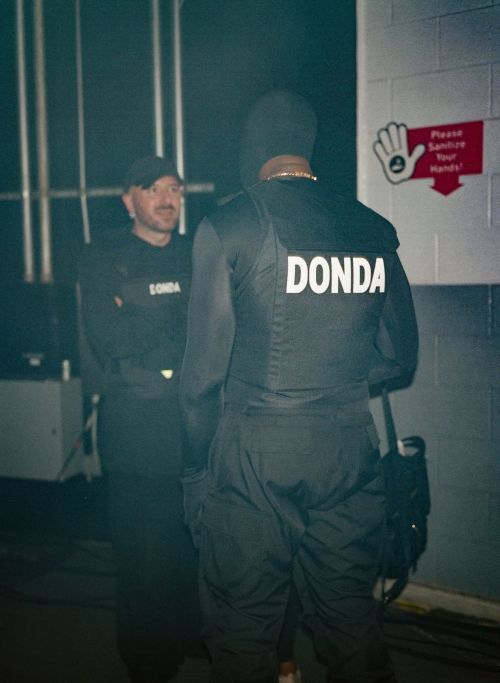 Kanye West’s DONDA listening event. 