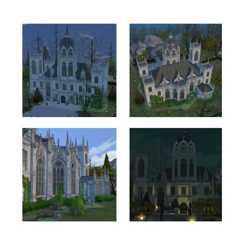 Hello Everyone:), I would like to share this set with you, it contains: Two story gothic windows, a 