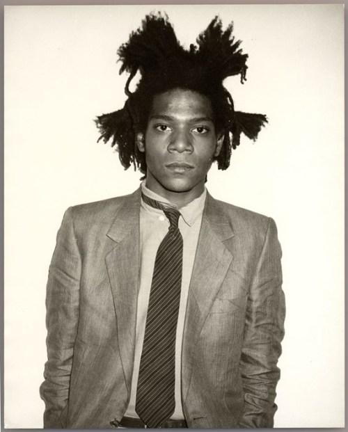 stufftoseeorhear:  Jean-Michel Basquiat, 1982 Photography Andy Warhol