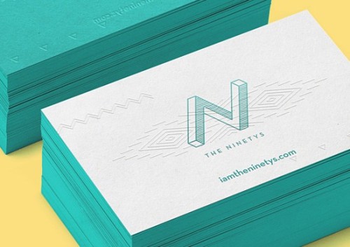 Identity for The Ninetys (London music producer) by the very talented Anton Burmistrov.