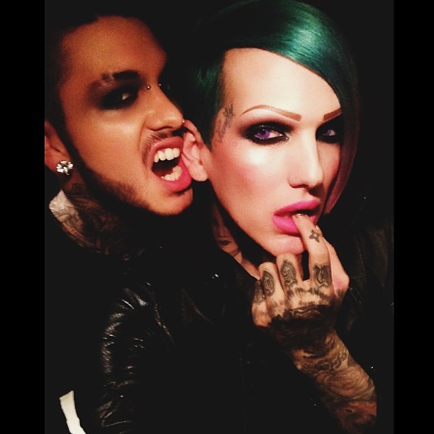 jeffreestar:  #fuckingcute @jayyvonhatesyou 👅 (at House of Blues)