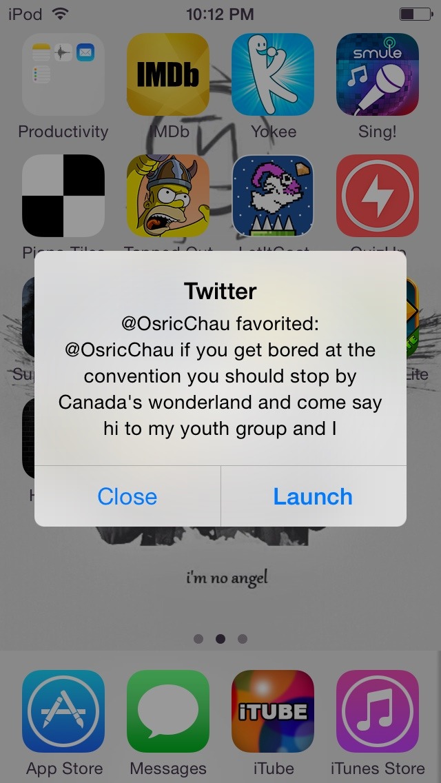 GUYS!!!!! GUYS!!!!!! OSRIC CHAU FAVORITED MY TWEET TO HIM!!!!! Best day of my life