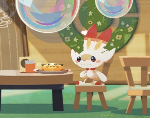 What An Unexpected Surprise! Scorbunny Visited My Caf!