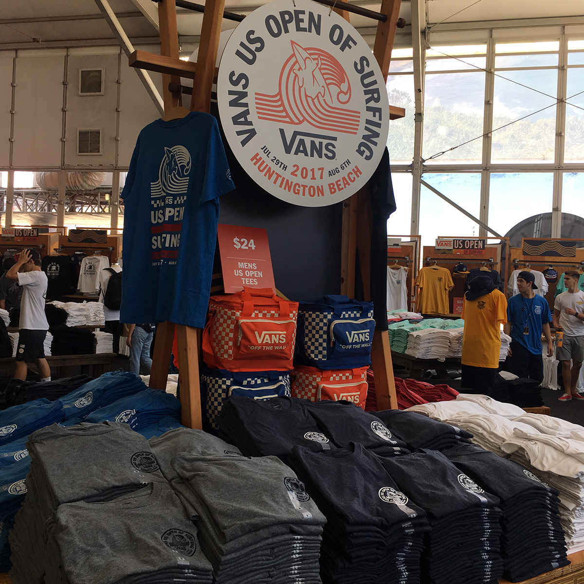 Our Vans of Surfing pop-up store... -