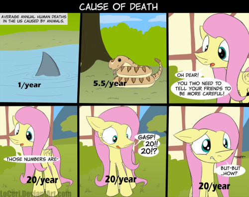 askbananapie:  MLP Cause Of Death by LoCeri